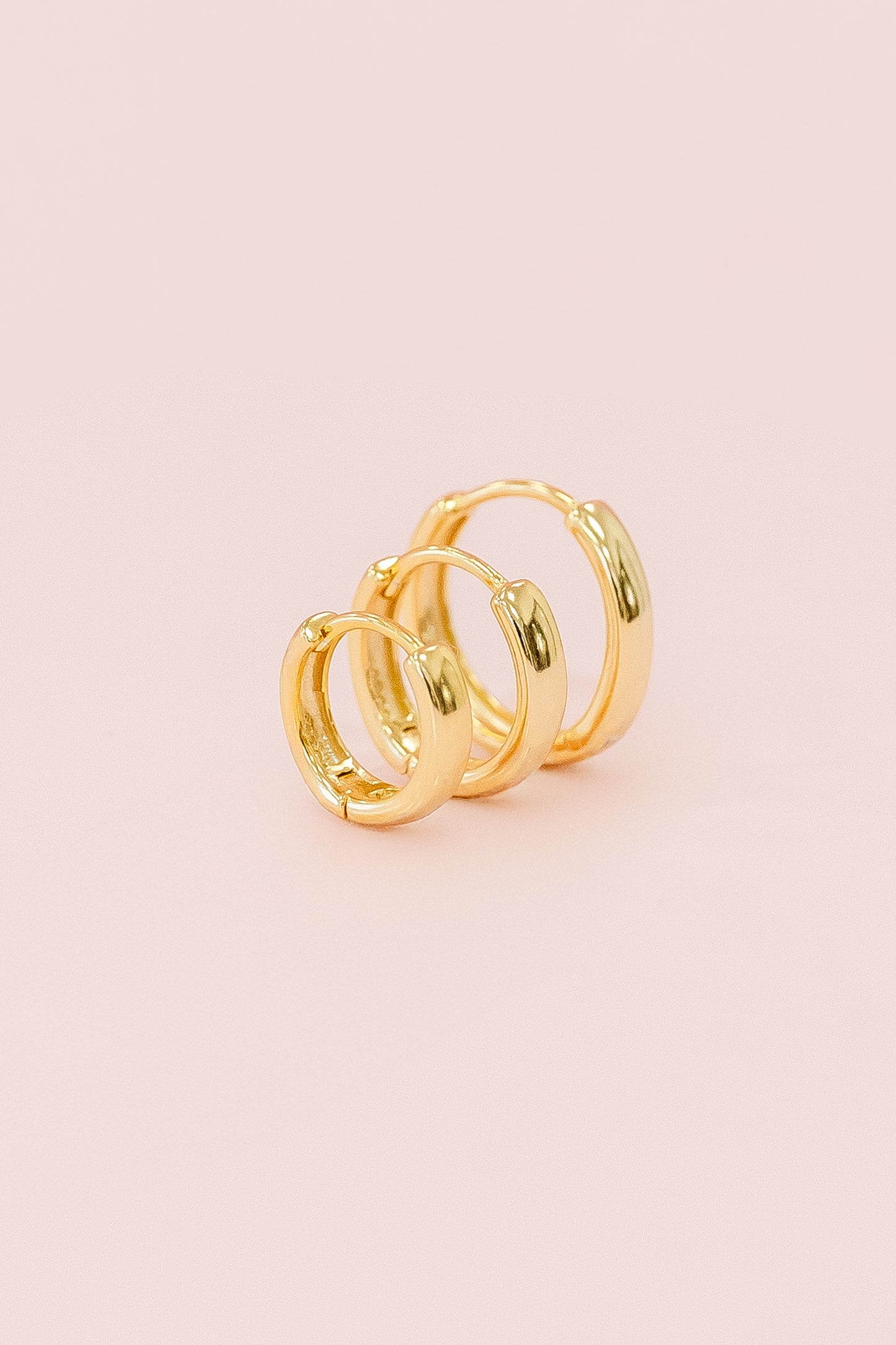 Chunky Diamond Huggies