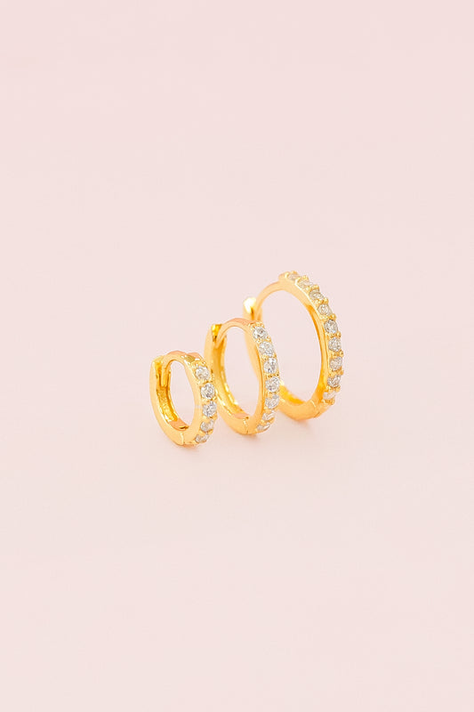 Classic Diamond Huggies